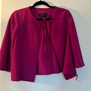 Gorgeous color jacket ! Perfect over a black or white top or dress !